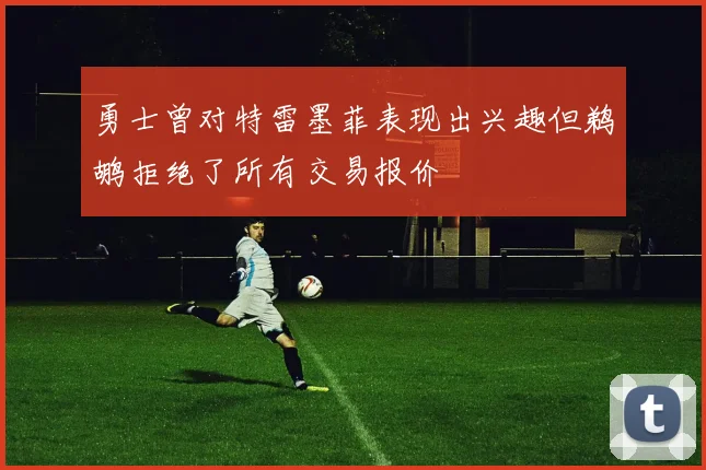 勇士曾对特雷墨菲表现出兴趣但鹈鹕拒绝了所有交易报价